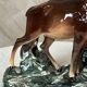Ceramic Chamois Statue