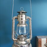 Storm lamp patinated metal galvanized