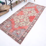 3x8 oriental madallion turkish runner rug,107x247cm