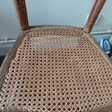 Chaise prie dieu cannage