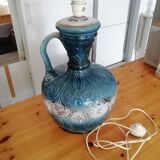 Large ceramic floor lamp base from the 70s