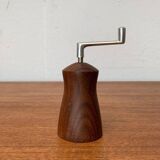 Mid-century teak pepper mill by Pede, 1960s.