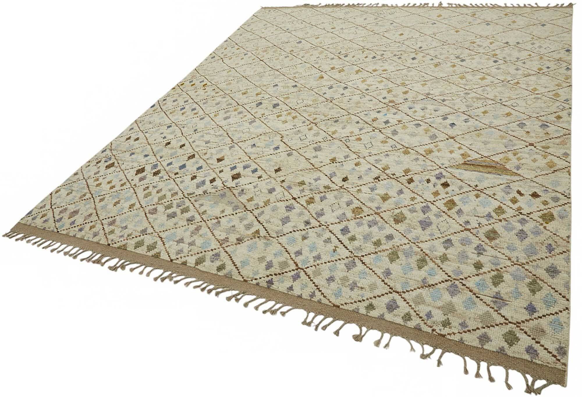 Handmade Tribal Decorative 253 cm x 300 cm Multicolor Wool Carpet