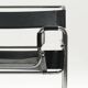 Wassily armchair in black leather, marcel breuer, 2000s