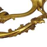 Paire de frontons anciens français en bronze doré