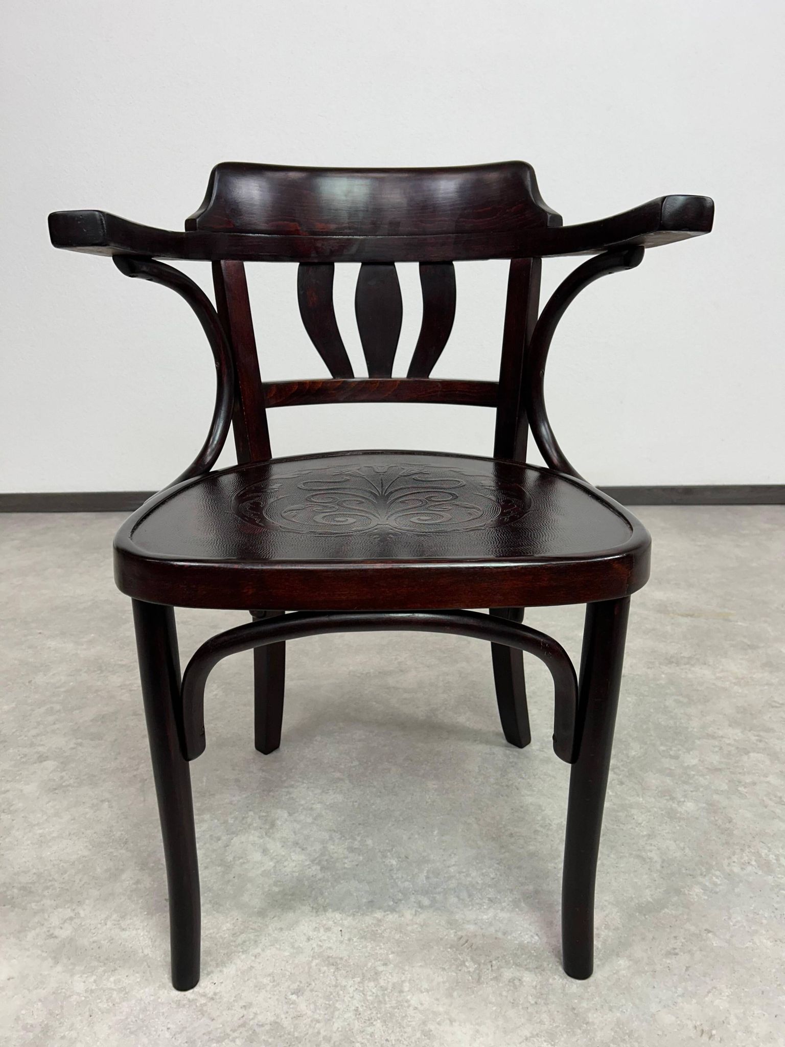 Chaise de bureau Sécession par Thonet Mundus