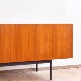 Buffet Mid-Century, modèle B20 en teck par Dieter Waeckerlin pour Behr, ann