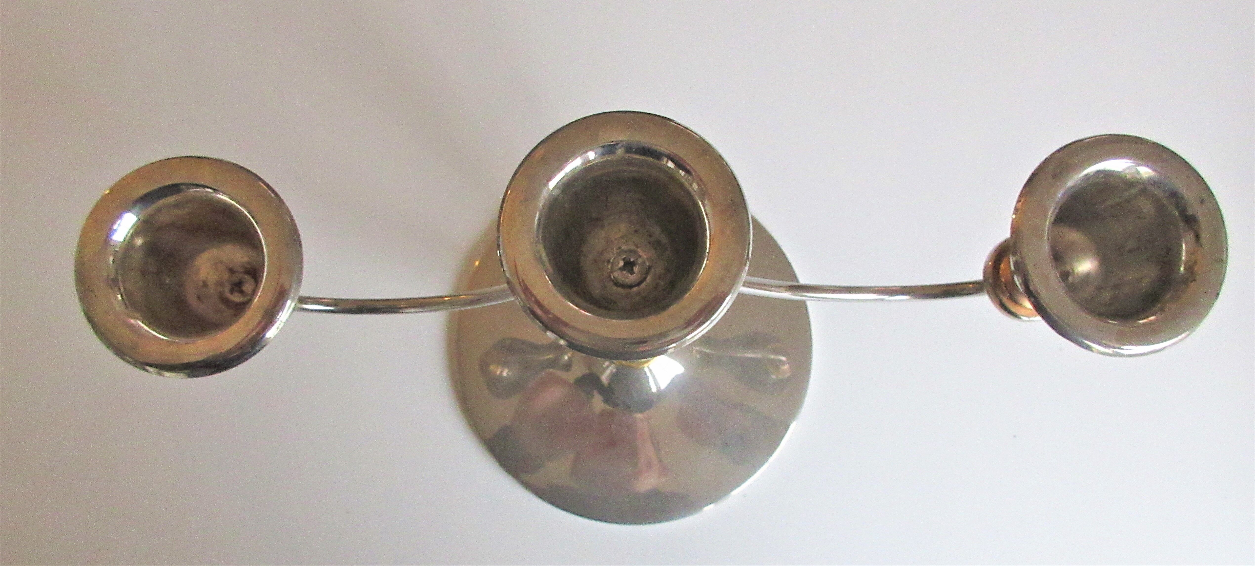 Chandelier 3 vintage aligned lights