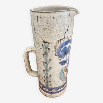 Pitcher or vase Gustave Reynaud ceramic Vallauris