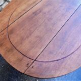 Oval console