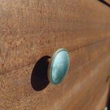 American walnut chest of drawers, 1980