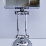 Vintage articulated chrome lamp