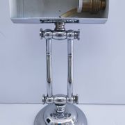 Vintage articulated chrome lamp