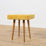 Mid-Century Teak Stool, Poland, 1970s