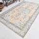 6x10 Pale Orange & Blue Vintage Rug 192x314Cm SK 21428