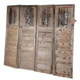 Fir shutters x 4