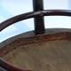 Original Thonet bentwood stool, first half of the 20th century - restored