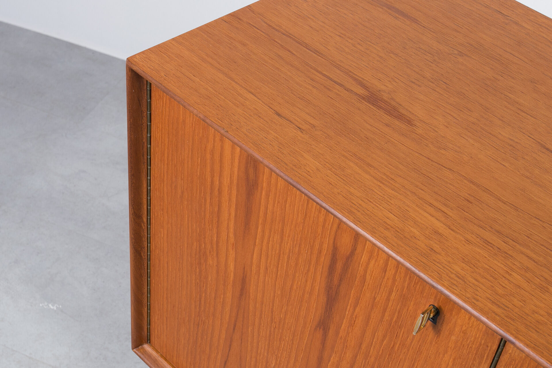 Midcentury Teak Sideboard, Norway, 1960s, Gustav Bahus Style, Fully Restore