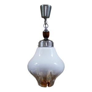 Suspension en verre Mazzega années