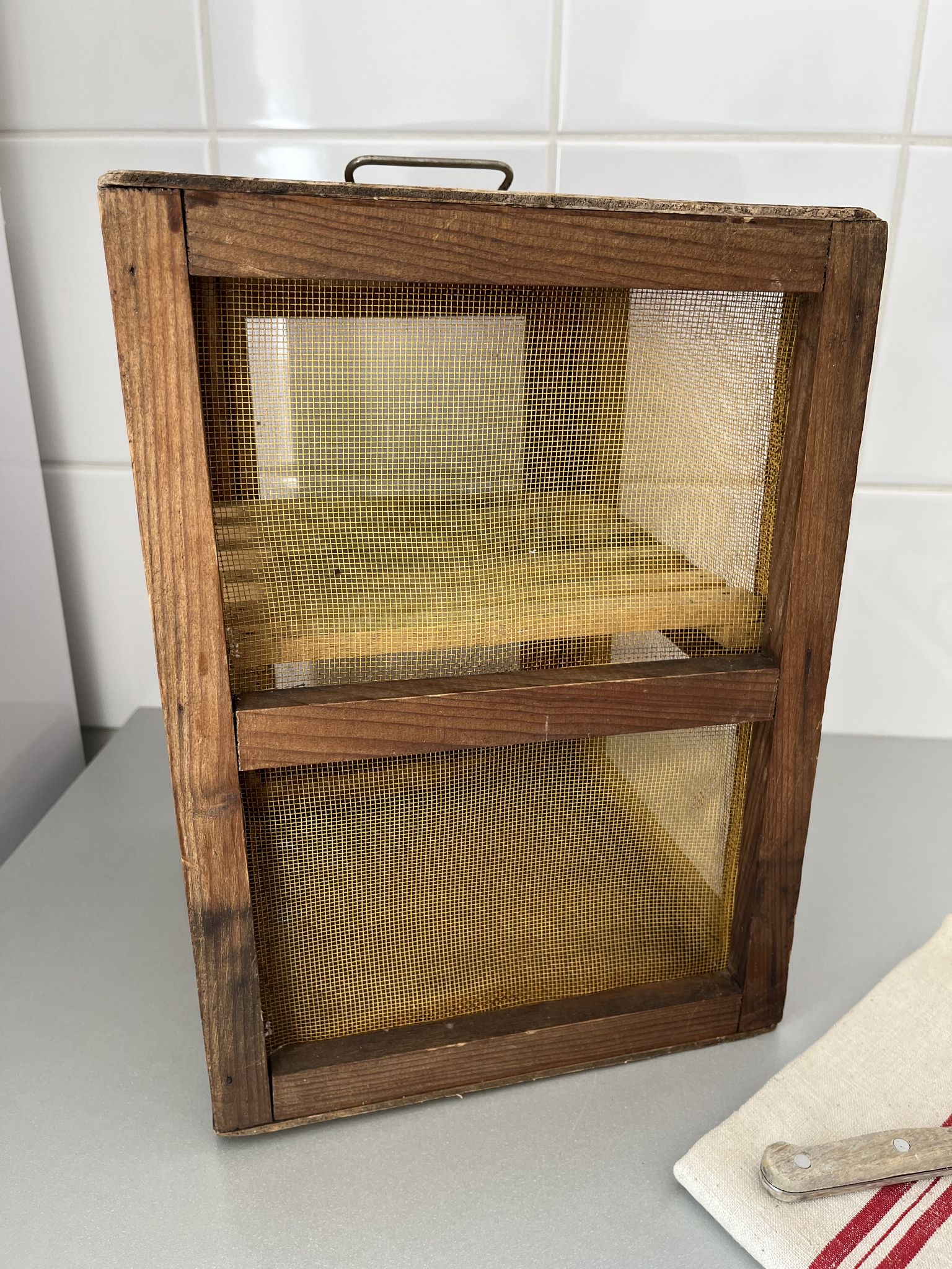 Old wooden pantry