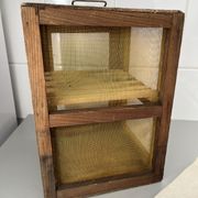 Old wooden pantry