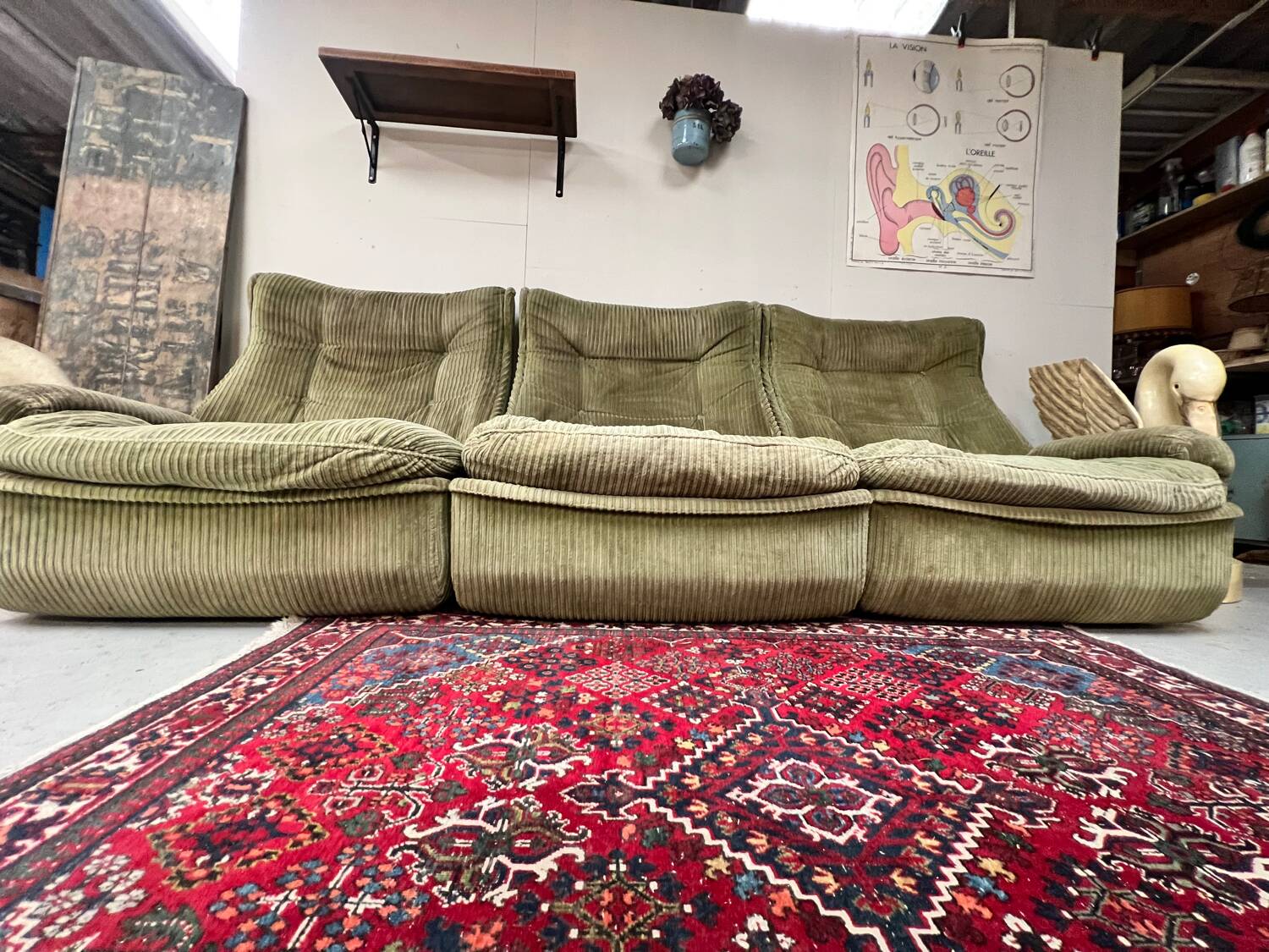 Set of 3 Airborne sofa chairs