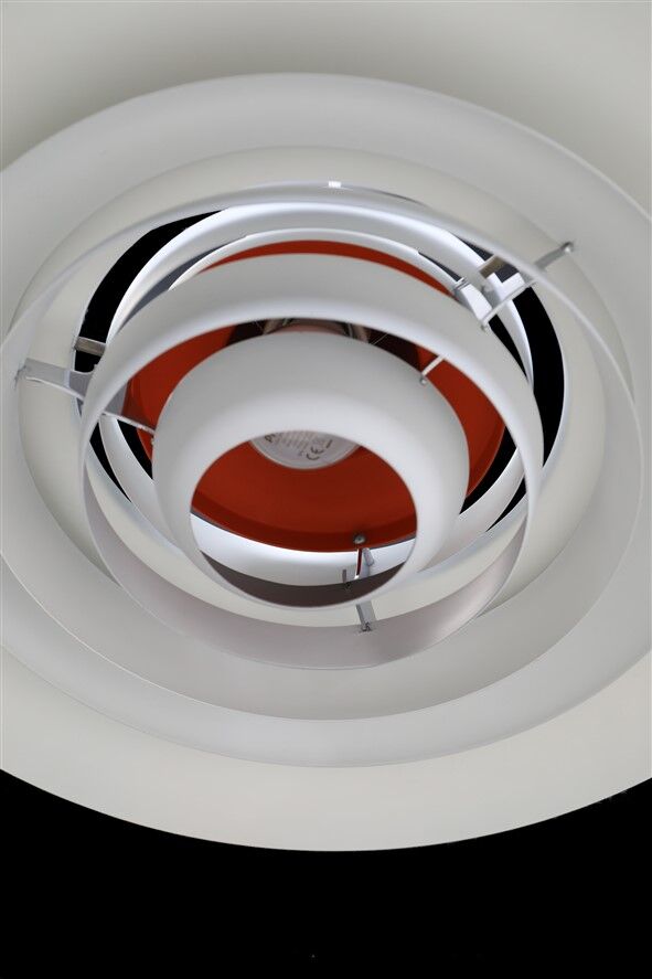 "P 376" pendant lamp by Preben Fabricius and Jørgen Kastholm for Nordisk Solar Compagni, 1960s