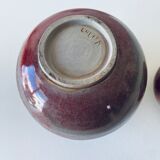 Ceramic candy box signed