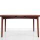 Vintage teak rectangular extendable dining table