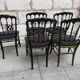 Lot de 5 chaises Napoléon III