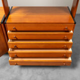 Bookcase teak av furniture 60s vintage