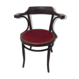 Fauteuil en bois courbé ancien