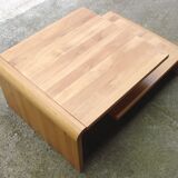 Wooden coffee table, 80s