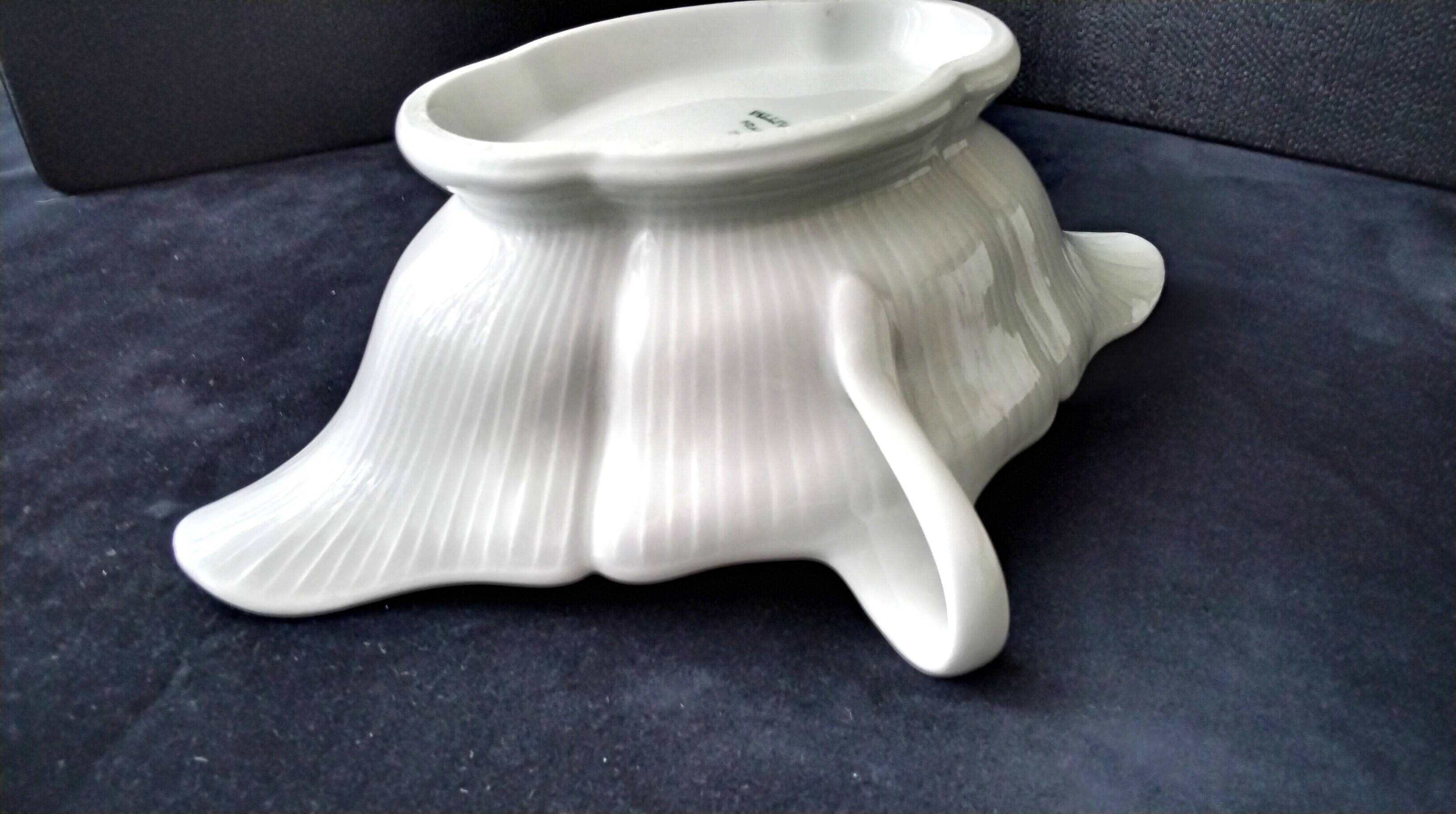 Saucière en porcelaine blanche Pillivuyt