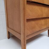 High wooden chest of drawers in the 50s