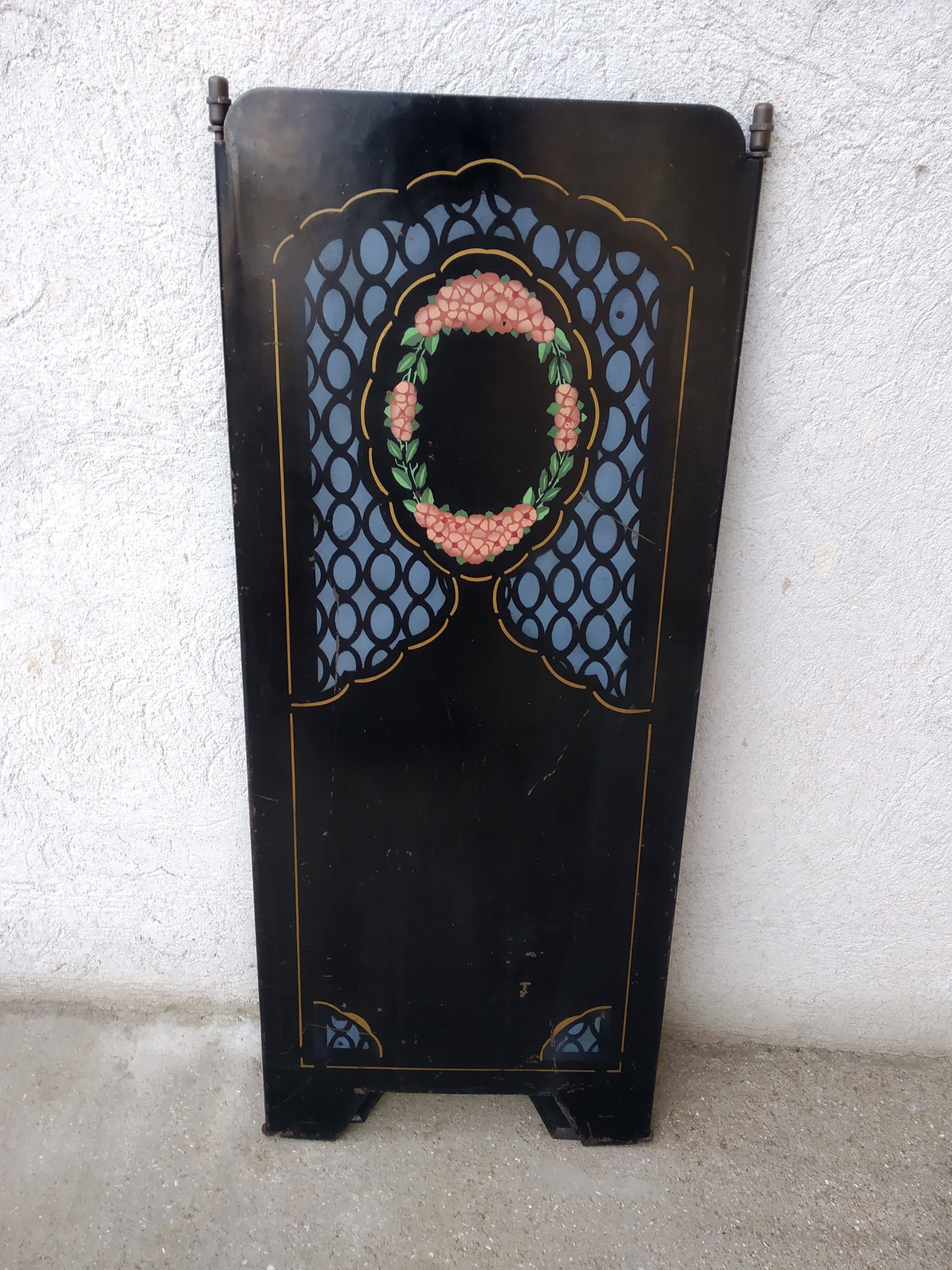Chimney fire screen early 20th century