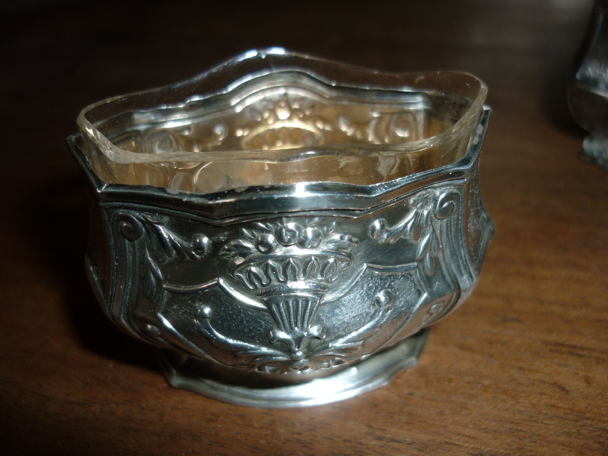 Pair of solid silver filers