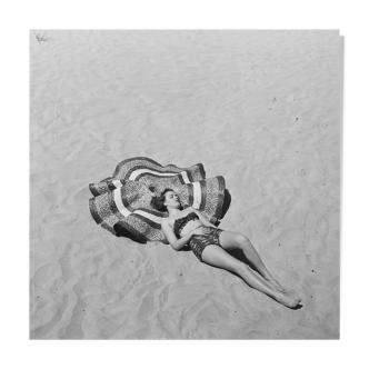 Silver photo black and white baryta paper ilford 310g 1910 50x50cm PINUP Recent print
