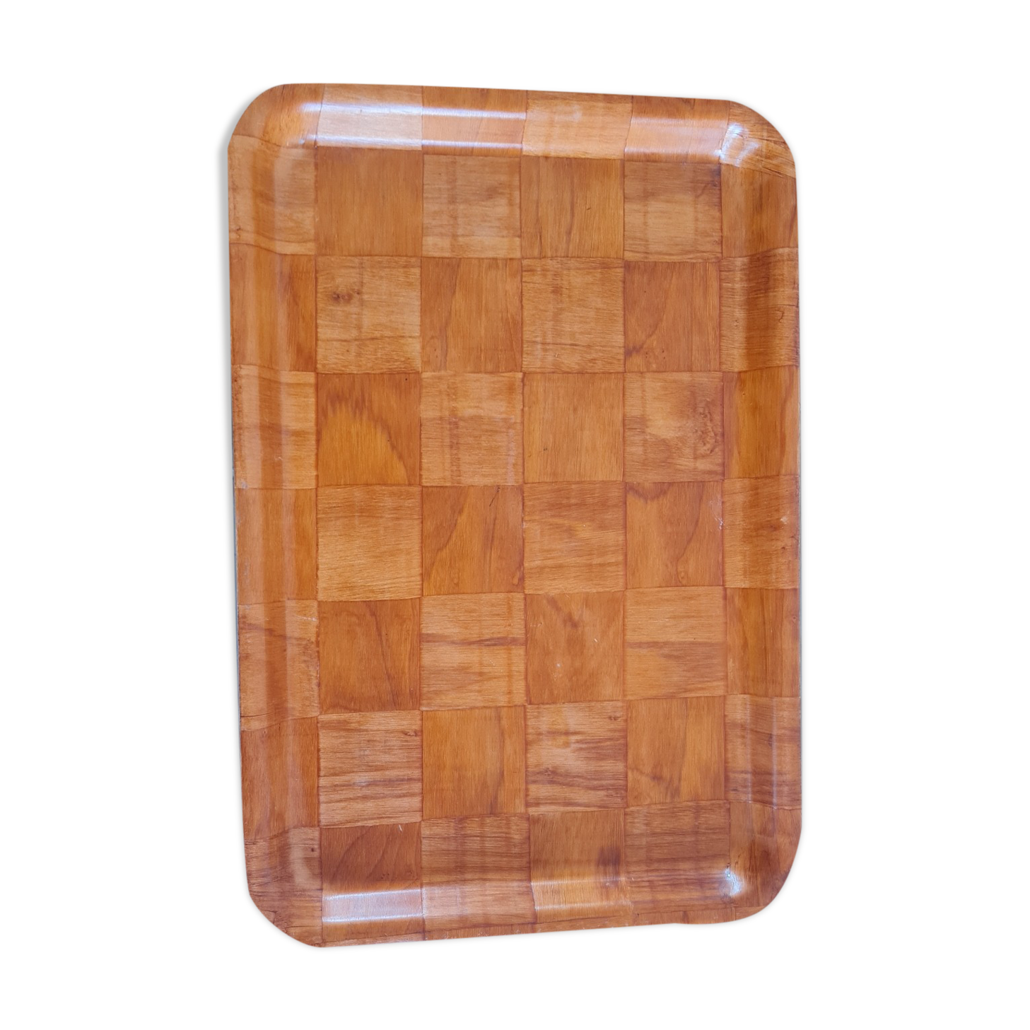 Wooden tray from the 70s