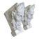 Pair of white statuary marble consoles, with faun heads