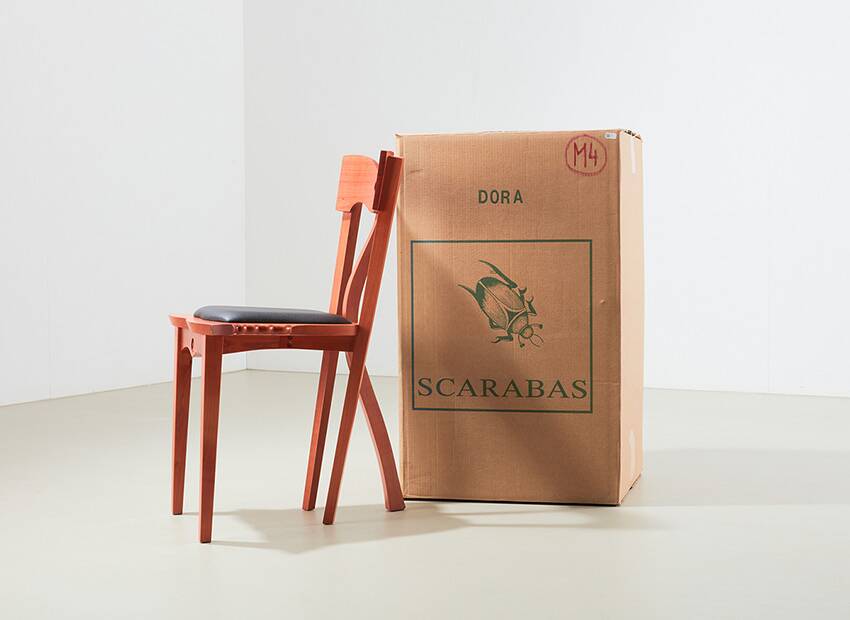Borek Sipek Set of 8 Dora Dining Chairs for Driade Aleph 1991