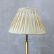 Portuguese solid brass floor lamp, 1970s