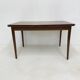 Table à manger extensible vintage en bois, années 60