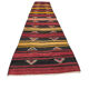 Vintage turkish kilim runner , 345 x 67 cm