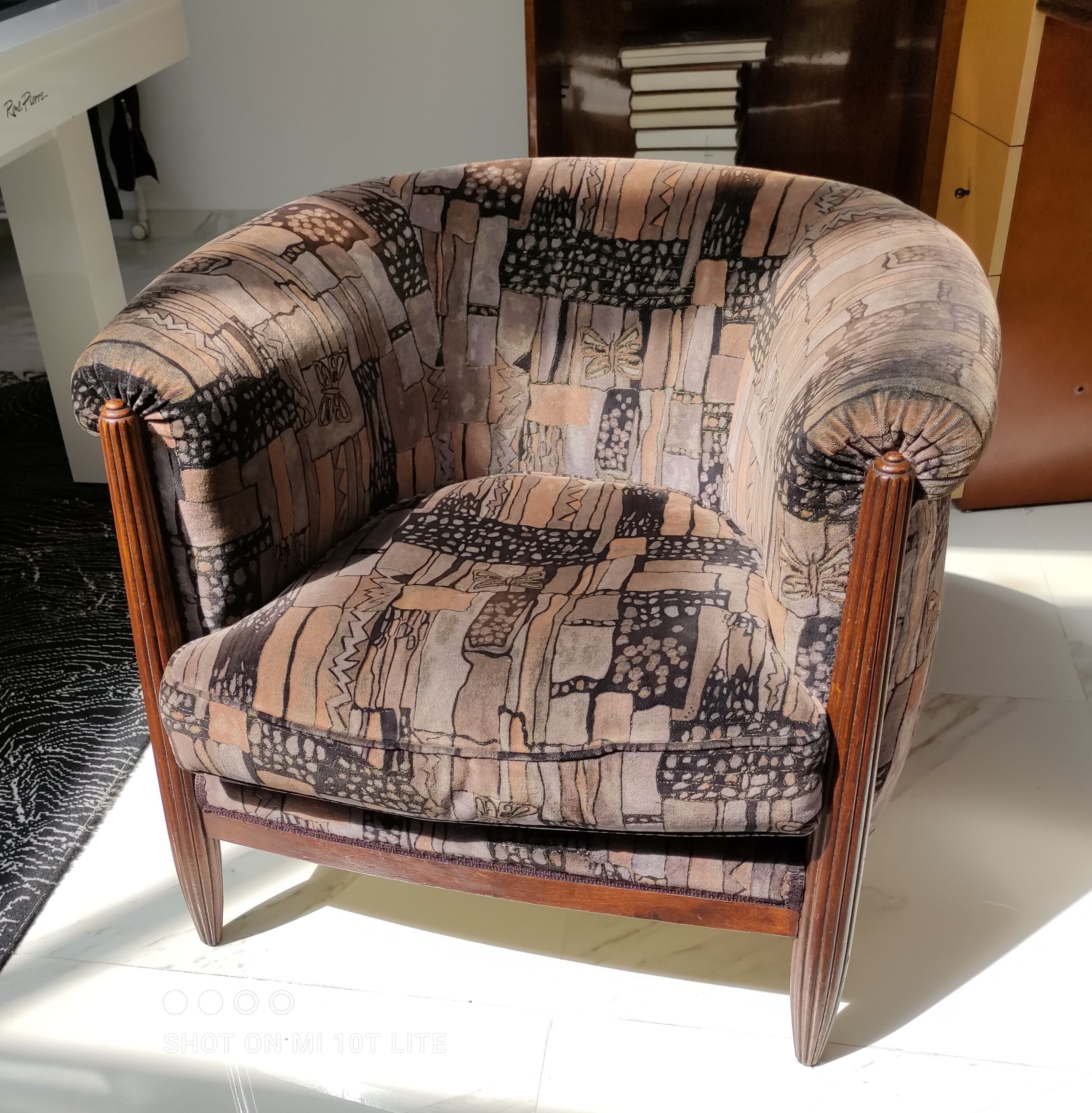 Pair of Art Deco armchairs