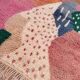 Handmade Azilal Berber rug: Moroccan rug made from sheep wool.