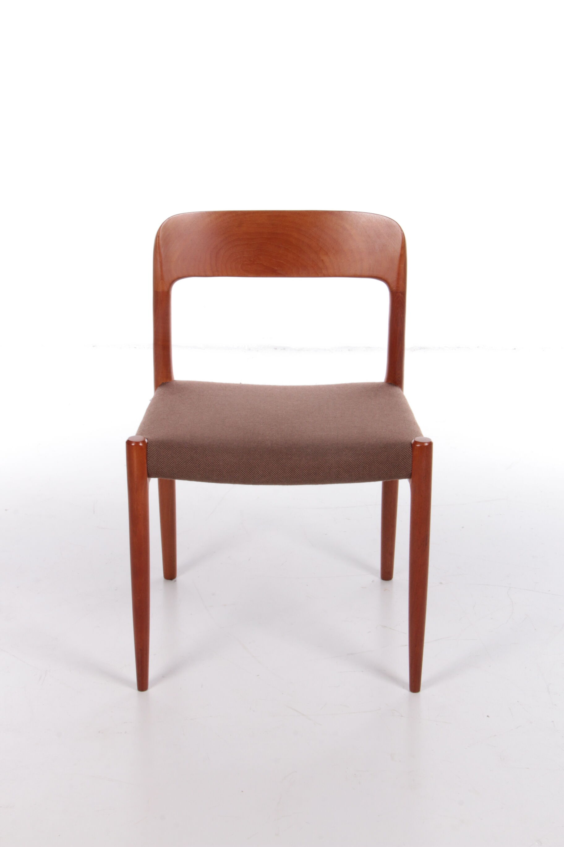 6 chaises de salle à manger Niels Moller modèle 75 Danemark 1960