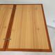 Mid-century Scandinavian compass leg coffee table