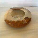 Round ashtray empty onyx pocket