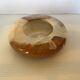 Round ashtray empty onyx pocket